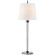 Lyra One Light Buffet Lamp in Bronze and Crystal (268|TOB 3943BZ-L)