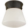 Perry Street One Light Ceiling Mount in Bronze (268|TOB 4000BZ)