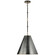 Goodman One Light Pendant in Bronze with Antique Brass (268|TOB 5090BZ/HAB-BZ)