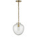 Katie Acorn One Light Pendant in Hand-Rubbed Antique Brass (268|TOB 5226HAB/G2-SG)