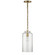 Katie Cylider One Light Pendant in Hand-Rubbed Antique Brass (268|TOB 5226HAB/G3-SG)