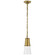 Robinson One Light Pendant in Hand-Rubbed Antique Brass (268|TOB 5751HAB-SG)