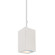 Cube Arch LED Pendant in White (34|DC-PD05-F827-WT)