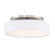 Manhattan LED Convertible Semi-Flush Mount in Brushed Nickel (34|FM-13120-BN)