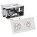 Mini Led Multiple Spots LED Two Light Remodel Housing with Trim and Light Engine in White (34|MT-3LD211R-F927-WT)