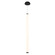 Flare LED Pendant in Black (34|PD-70945-BK)