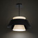 Rockabilly LED Pendant in Black (34|PD-75126-BK)