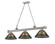 Cordon Three Light Billiard in Brushed Nickel (224|2306-3BN-ARS)