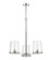 Callista Three Light Chandelier in Polished Nickel (224|3032-3PN)