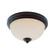 Chelsey Two Light Flush Mount in Bronze (224|314F2-BRZ)