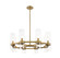 Datus Eight Light Chandelier in Rubbed Brass (224|4008-8RB)