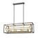 Euclid Eight Light Linear Chandelier in Olde Brass + Bronze (224|457-8L-OBR-BRZ)