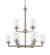 Savannah Nine Light Chandelier in Brushed Nickel (224|462-9BN) Savannah Nine Light Chandelier in Brushed Nickel (224|462-9BN)