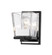 Bleeker Street One Light Wall Sconce in Matte Black + Chrome (224|475-1S-MB-CH)