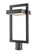 Luttrel LED Outdoor Post Mount in Black (224|566PHBR-BK-LED)
