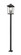Beacon Four Light Outdoor Post Mounted Fixture in Black (224|568PHXXLS-536P-BK)
