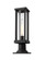 Glenwood One Light Outdoor Pier Mounted Fixture in Black (224|586PHMR-533PM-BK)