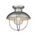 Ansel One Light Outdoor Flush Mount in Galvanized (224|590F-GV)