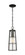 Helix One Light Outdoor Chain Mount Ceiling Fixture in Black (224|591CHB-BK)