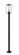 Sheridan One Light Outdoor Post Mounted Fixture in Black (224|594PHBS-536P-BK)