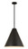 Eaton One Light Pendant in Matte Black (224|6011P24-MB)