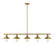 Casa Five Light Linear Chandelier in Factory Brass (224|613-5L-FB)