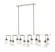 Calliope 12 Light Linear Chandelier in Polished Nickel (224|617-12L-PN)