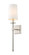 Camila One Light Wall Sconce in Brushed Nickel (224|811-1S-BN)