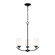 Dixon Three Light Chandelier in Matte Black (65|415231MB-338)