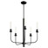 Sheridan Five Light Chandelier in Matte Black (19|612-5-59)