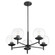 Lyon Five Light Chandelier in Matte Black (19|678-5-59)