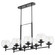 Lyon Eight Light Chandelier in Matte Black (19|688-8-59)