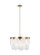 Mellita Six Light Pendant in Satin Brass (454|5102506EN-848) Mellita Six Light Pendant in Satin Brass (454|5102506EN-848)