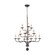 Caden 13 Light Chandelier in Blackened Iron (400|16-1269)