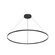 Cerchio LED Pendant in Black (347|PD87160-BK)