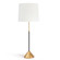 Parasol One Light Table Lamp in Gold Leaf (400|13-1339)