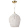 Georgian One Light Pendant in White (400|16-1261WT)