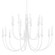 Cate 18 Light Chandelier in Gesso White (67|F1018-GSW) Cate 18 Light Chandelier in Gesso White (67|F1018-GSW)