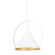 Mari One Light Pendant in Gold Leaf/Soft White Combo (67|F1818-GL/SWH)