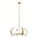 Celeste Four Light Chandelier in Vintage Brass (452|CH351204VB)
