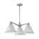 Archer Three Light Chandelier in Steel Shade (452|CH584525SL)