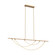 Aryas LED Island Pendant in Vintage Brass (452|LP317460VB)