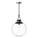 Copperfield One Light Pendant in Chrome/Clear Glass (452|PD520516CHCL)