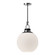 Copperfield One Light Pendant in Chrome/Opal Matte Glass (452|PD520516CHOP)