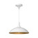 Abel One Light Pendant in White (452|PD627914WH)