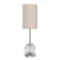 Marni LED Lamp in Natural Brass/White Linen (452|TL321201NBWL)