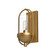 Cyrus One Light Vanity in Aged Gold/Clear Glass (452|WV539007AGCL)