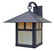 Evergreen One Light Wall Mount in Rustic Brown (37|EB-16HFM-RB)