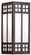 Glasgow One Light Wall Mount in Rustic Brown (37|GS-9LAM-RB)