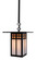 Glasgow One Light Pendant in Mission Brown (37|GSH-9GW-MB)